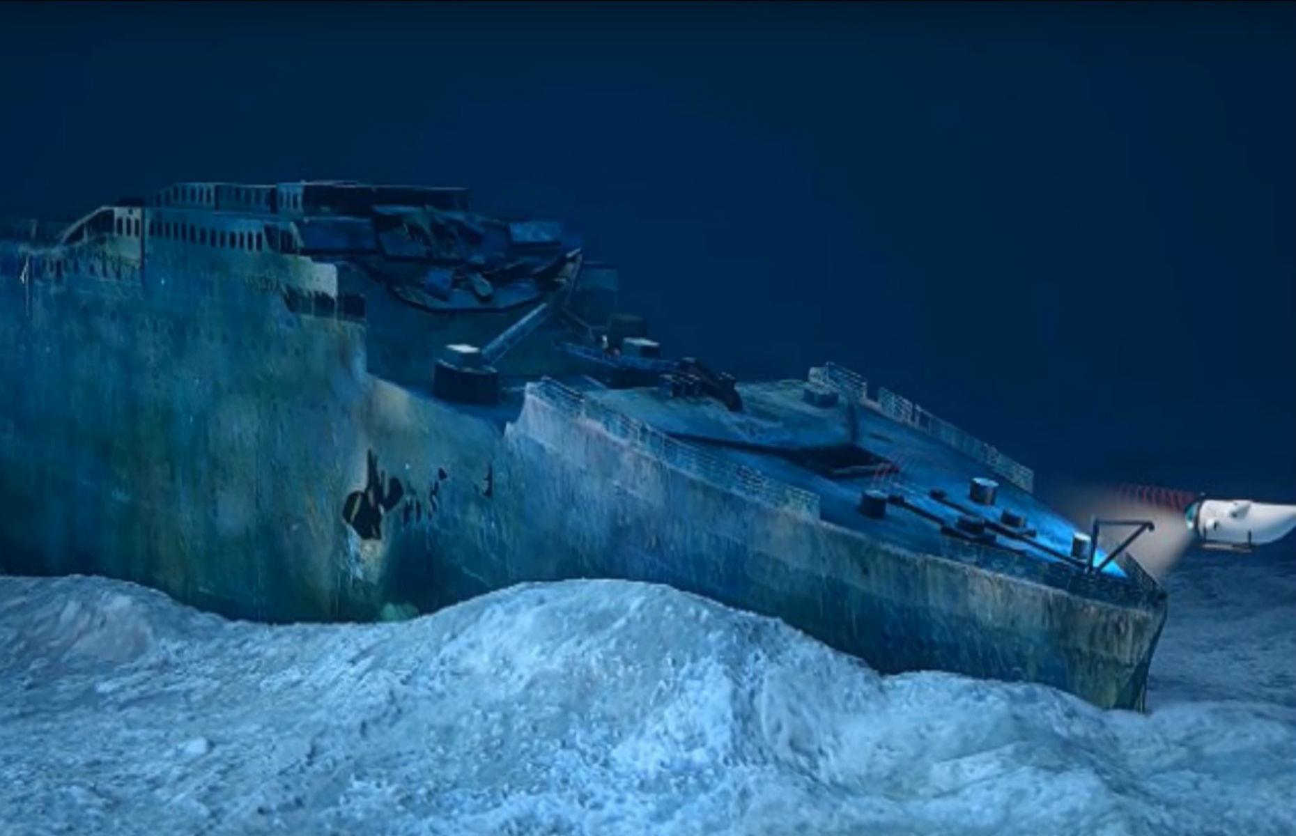 Unearth the remains of the Titanic